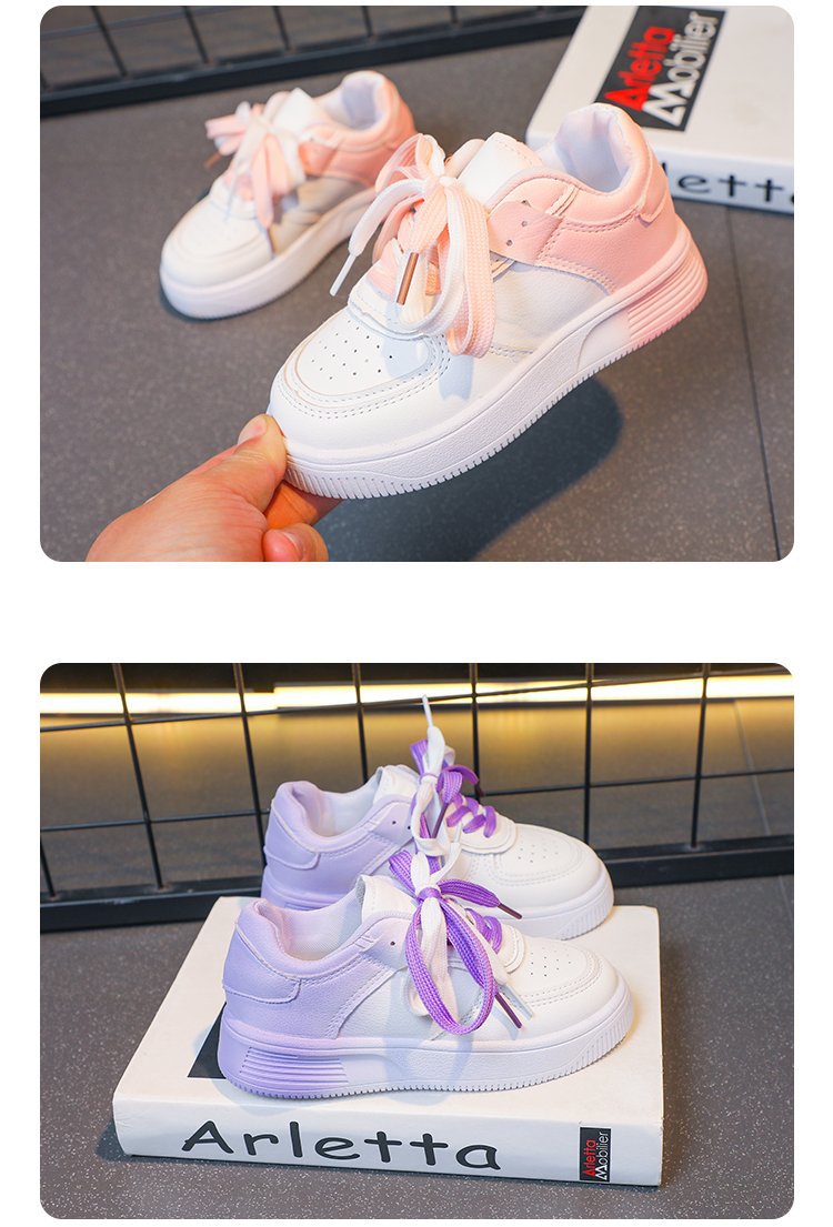 Sneakers casual donna stringate con plateau e motivo colorblock detail 5