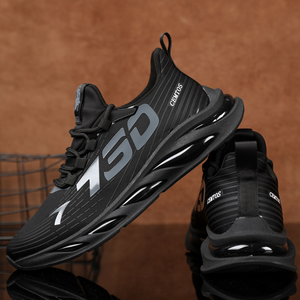 Men's Breathable Cushioned Running Shoes