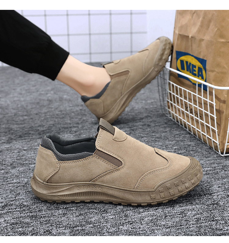 Scarpe casual slip-on antiscivolo da uomo detail 9