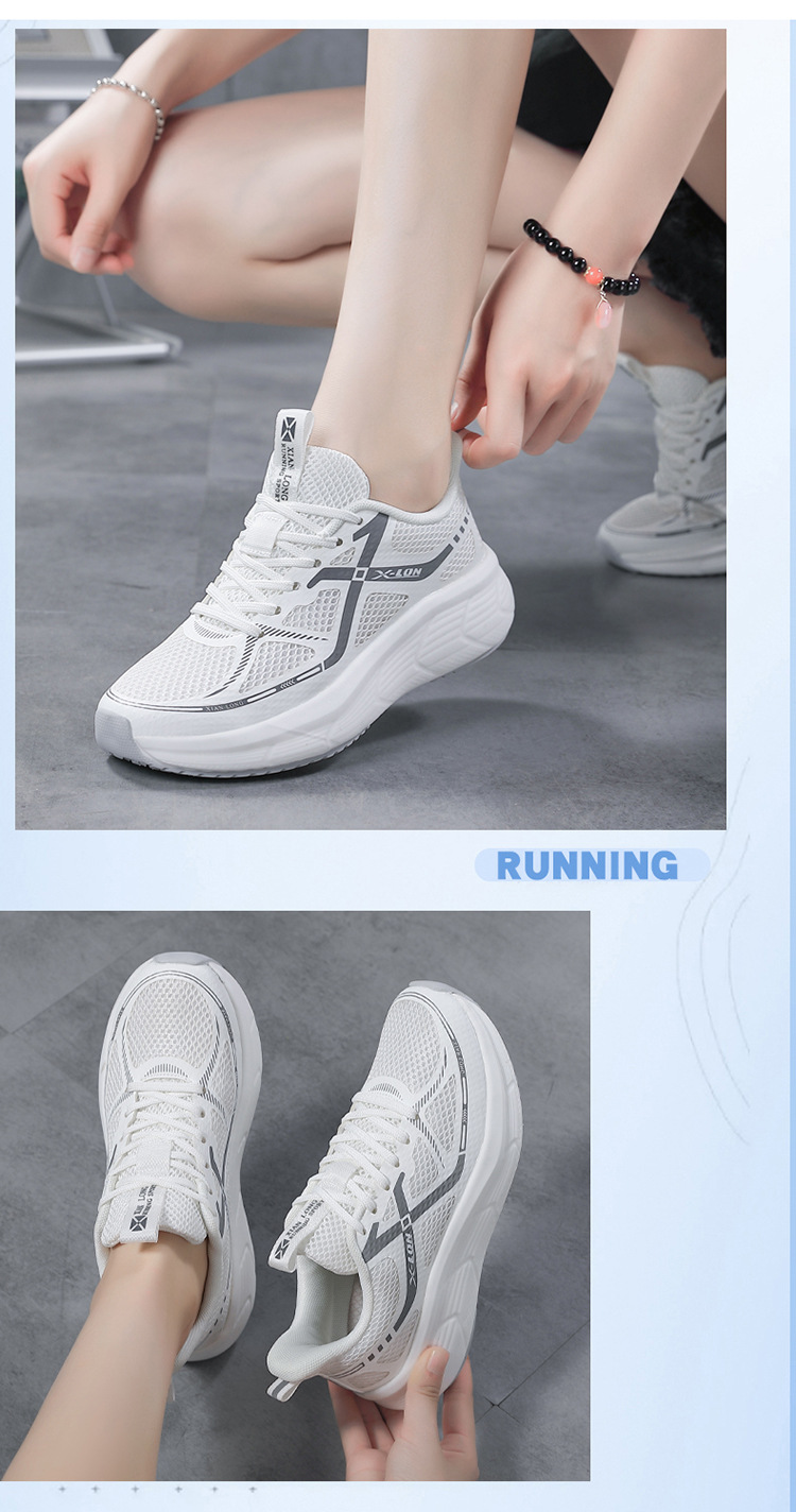 Ademende hardloopschoenen met demping voor dames detail 10
