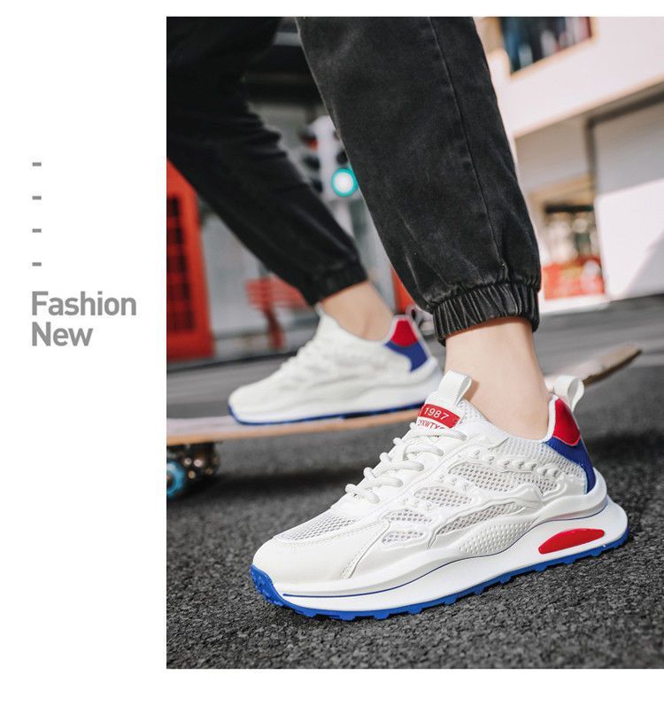 Scarpe sportive da uomo in mesh traspirante e ammortizzate detail 2