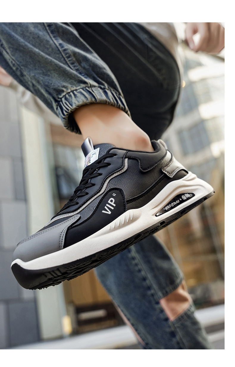 Scarpe casual da uomo stringate e ammortizzate con motivo color block detail 10