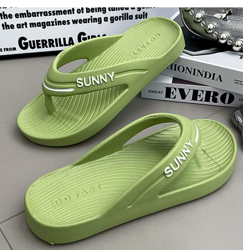 Unisex Lightweight Non-Slip Cushioned EVA Flip-Flops detail 3