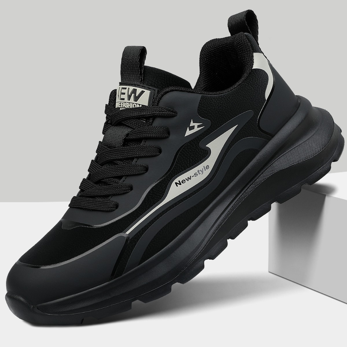 Scarpe sportive da uomo traspiranti e ammortizzate con lacci detail 12