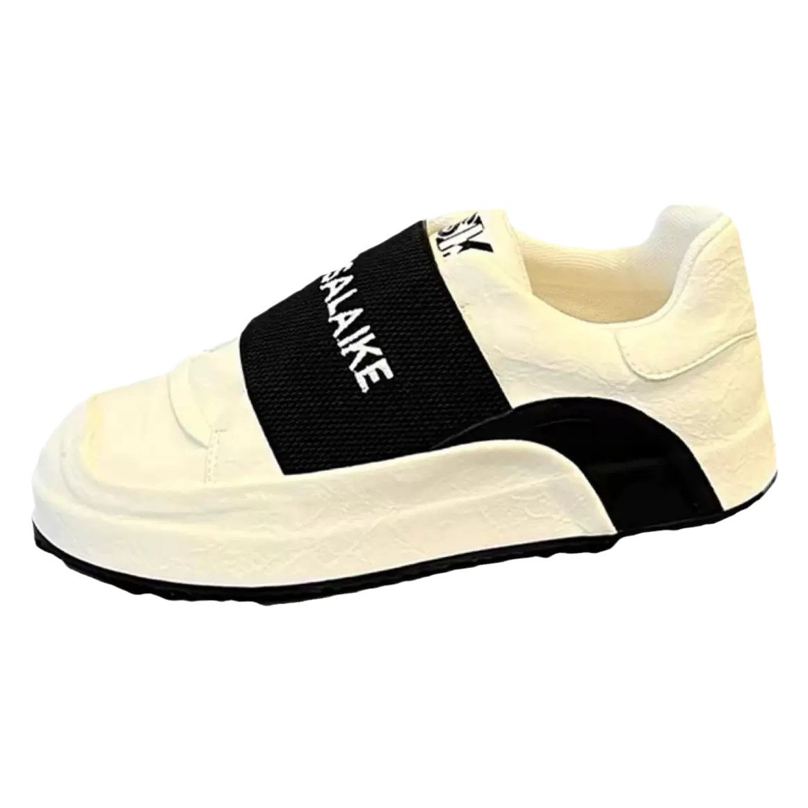 Chaussures casual à plateforme et blocs de couleurs sans lacet pour femme 6