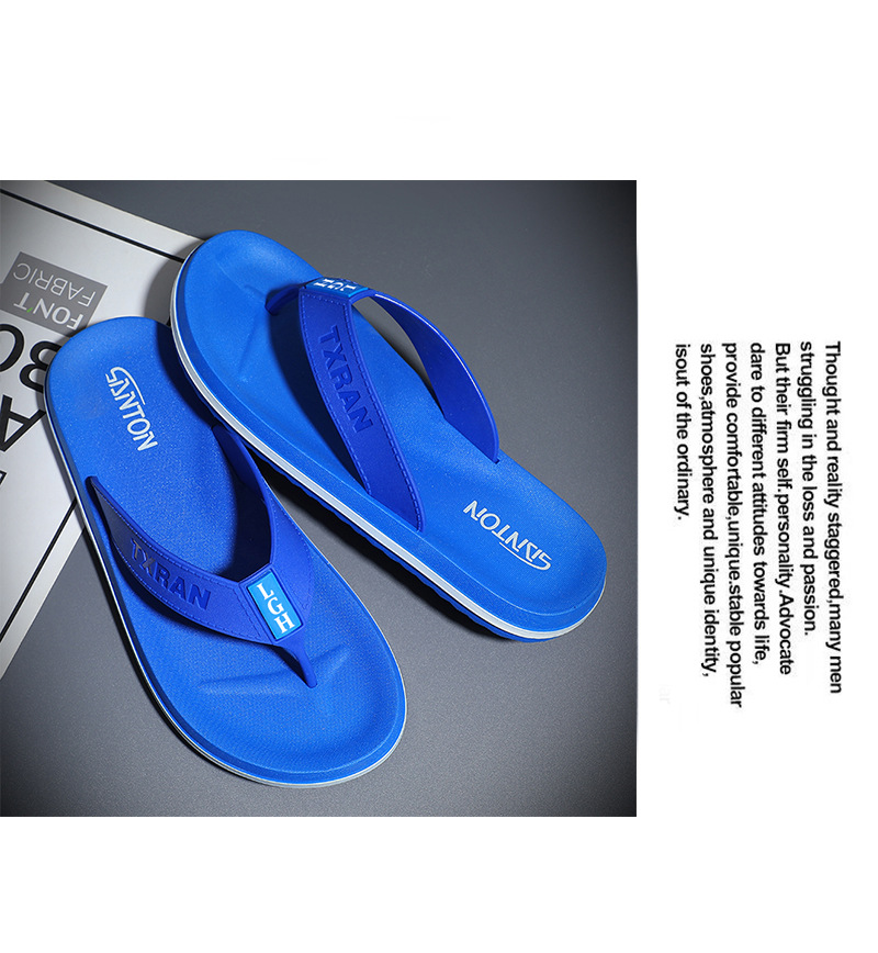 Men's Casual Lightweight Non-Slip Flip-Flops detail 9