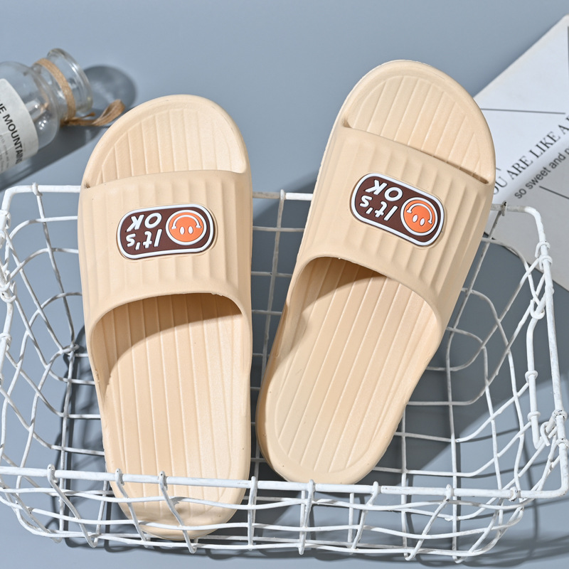Unisex Quick-Dry Non-Slip Open-Toe Slide Slippers
