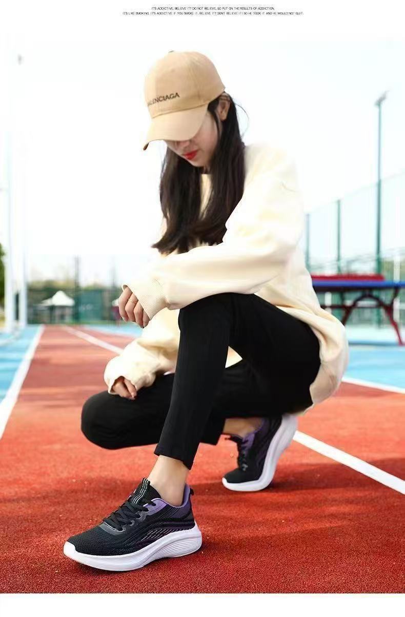 Scarpe da corsa leggere e traspiranti in mesh da donna detail 8