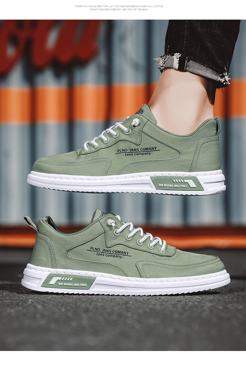 Sneakers Basse da Uomo Stringate – Scarpe Casual Resistenti all'Usura detail 3