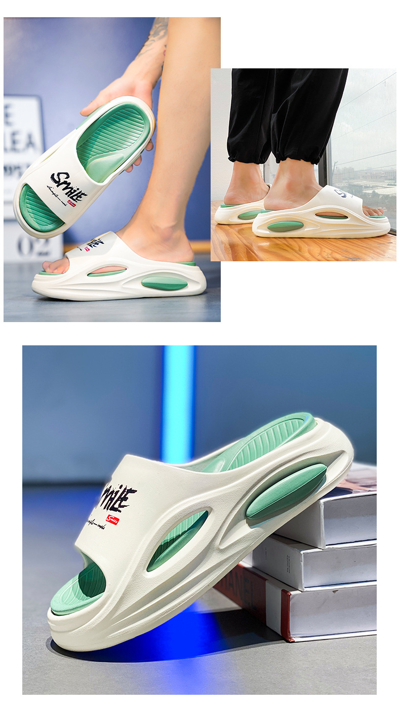 Unisex Lightweight Cushioned EVA Platform Slippers detail 11