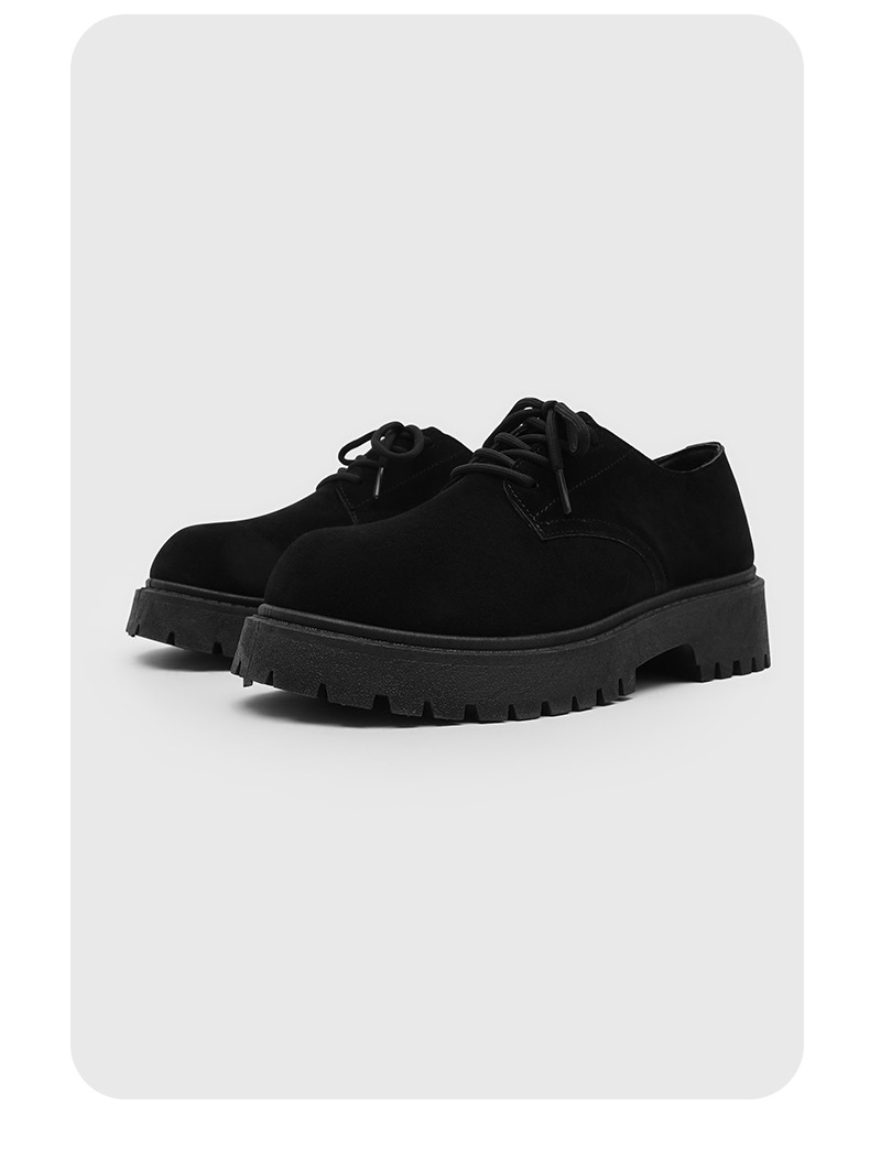 Men's Chunky Platform Lace-Up Casual Shoes detail 16