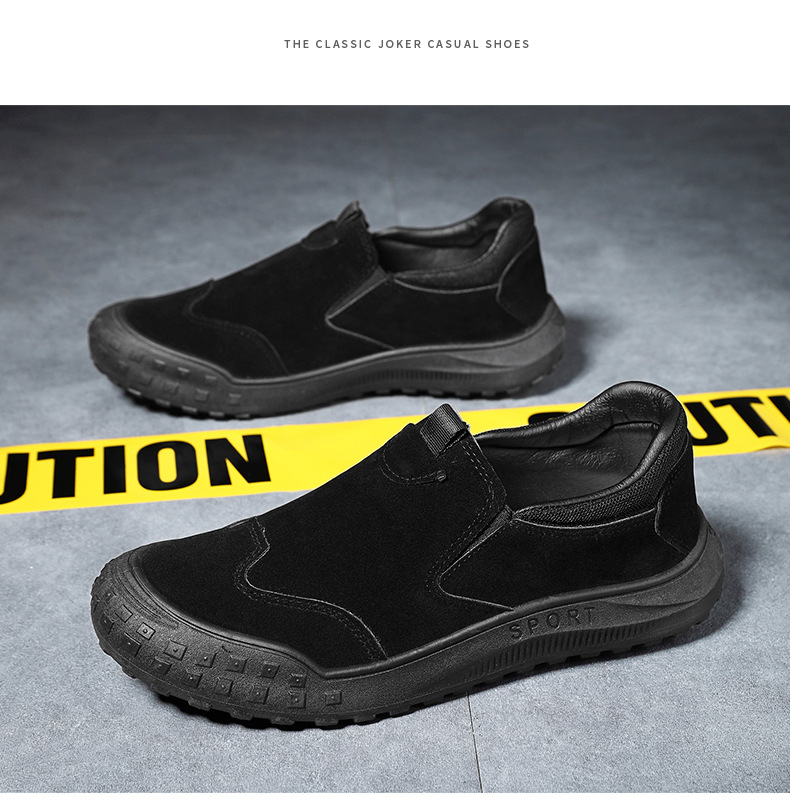 Rutschfeste Herren-Freizeitschuhe zum Hineinschlüpfen detail 15