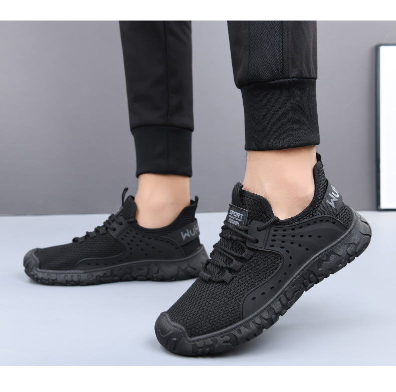 Men's Breathable Mesh Lightweight Running Shoes detail 4