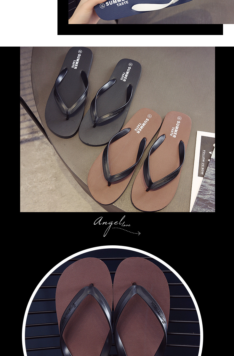 Unisex Lightweight Waterproof Casual Flip-Flops detail 3