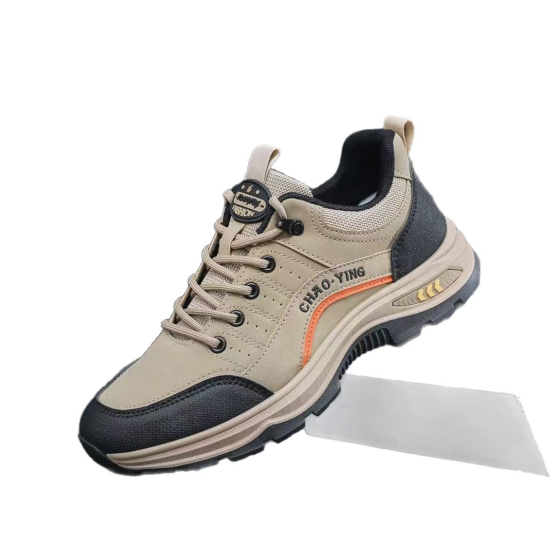 Scarpe casual da uomo antiscivolo con lacci per attività all'aperto. 6