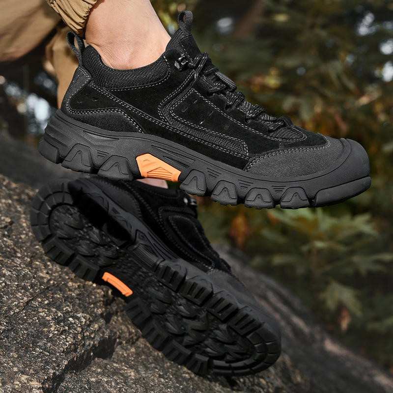 Men's Breathable Suede Non-Slip Athletic Shoes detail 12