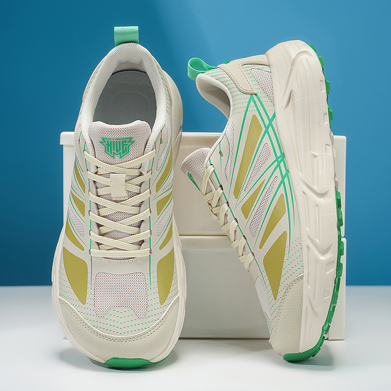 Scarpe da corsa uomo traspiranti e ammortizzate con suola platform
