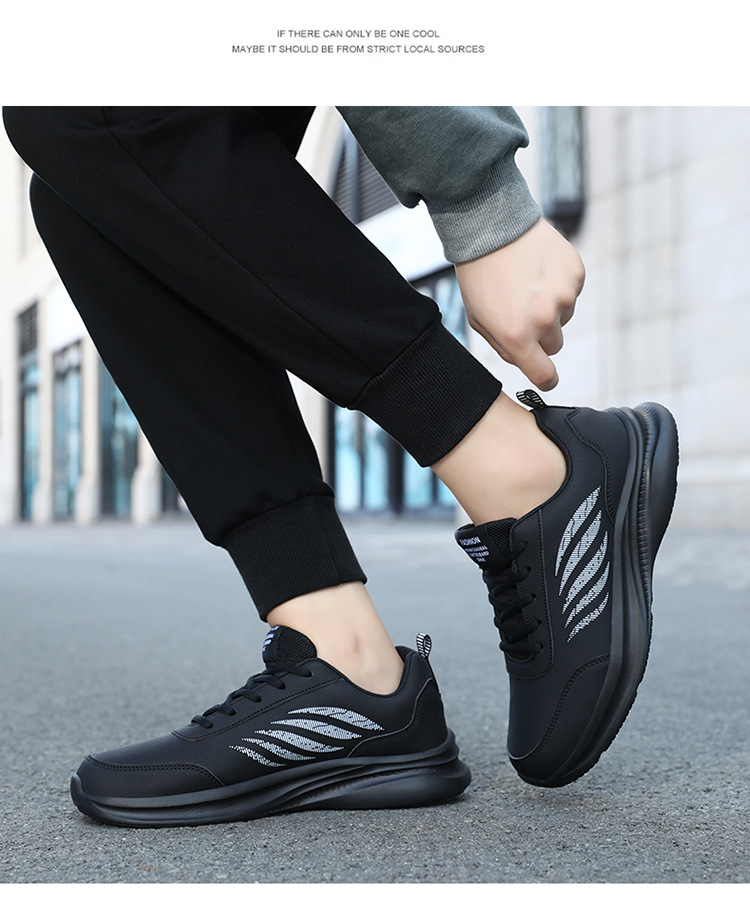 Lichte hardloopschoenen voor heren met veters en demping detail 18