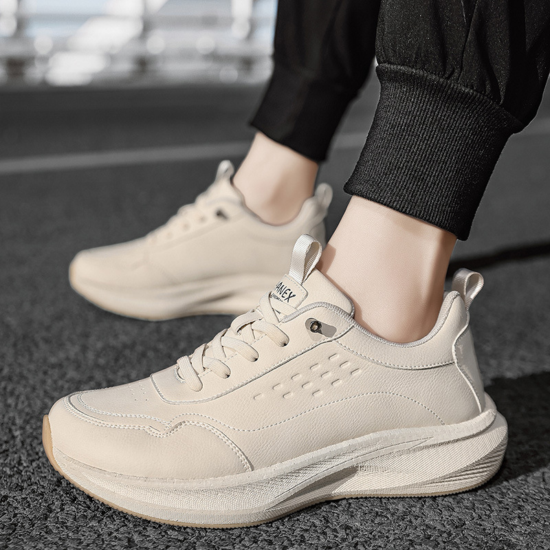 Chaussures casual à plateforme et lacets pour homme avec amorti 2