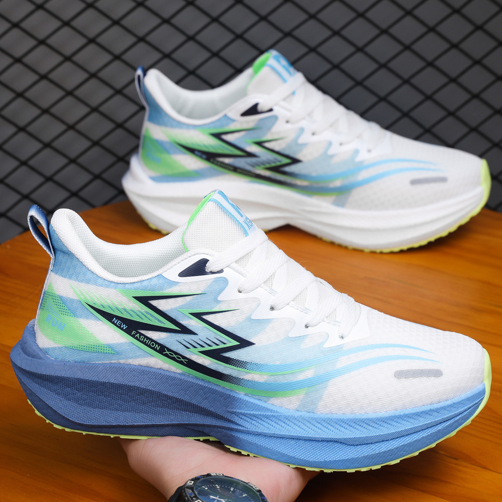 Scarpe da corsa unisex leggere e traspiranti con lacci 3