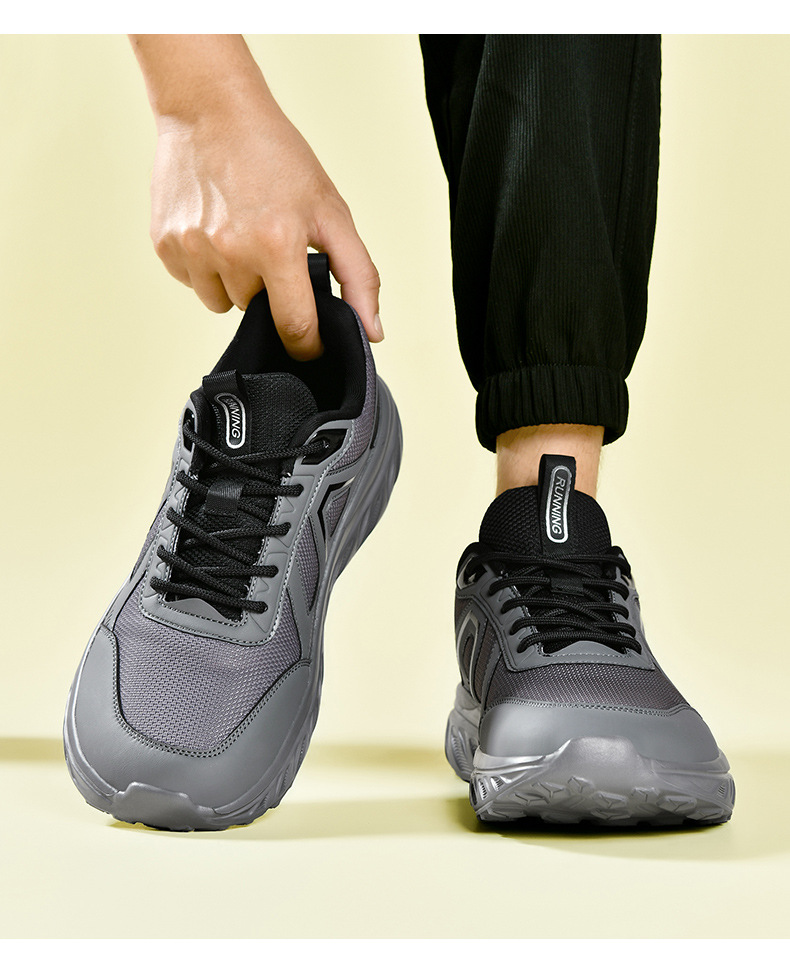 Ademende hardloopschoenen met demping voor heren detail 6