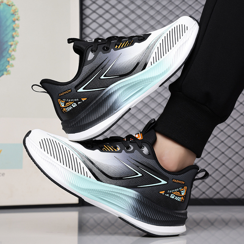 Ademende hardloopschoenen met platformzool voor heren 4