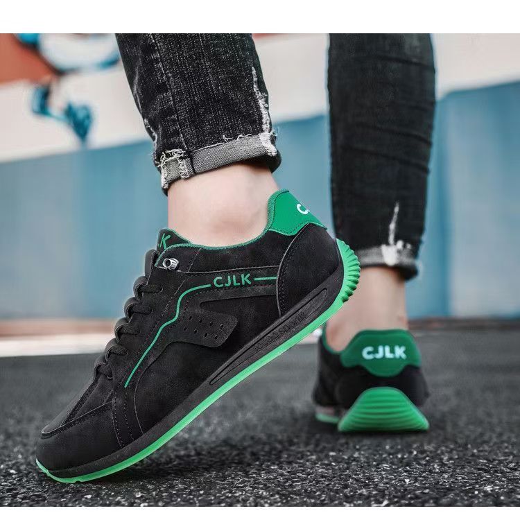 Herren Freizeitschuhe zum Schnüren aus Synthetik detail 8