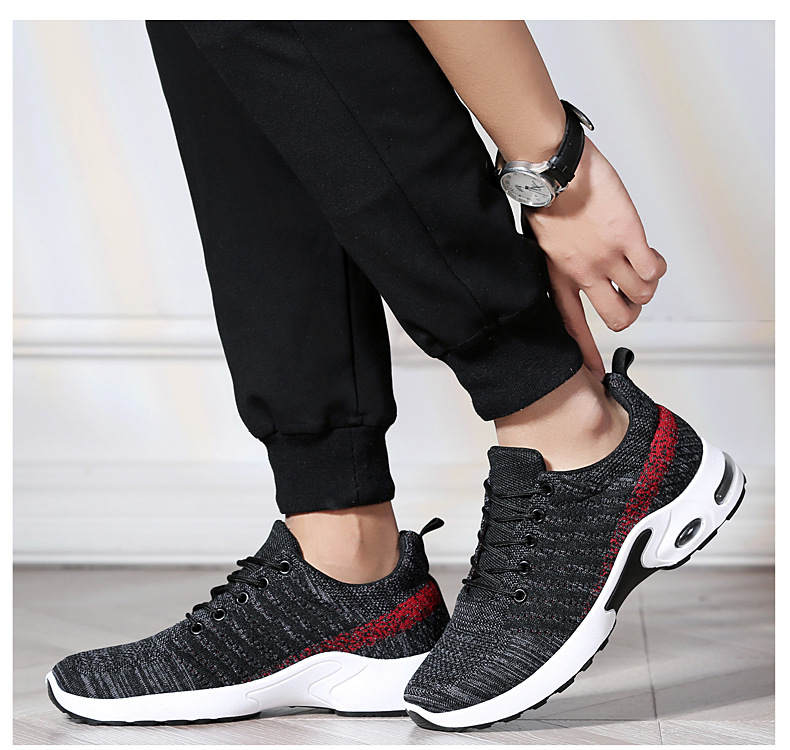 Men's Breathable Cushioned Running Shoes detail 3
