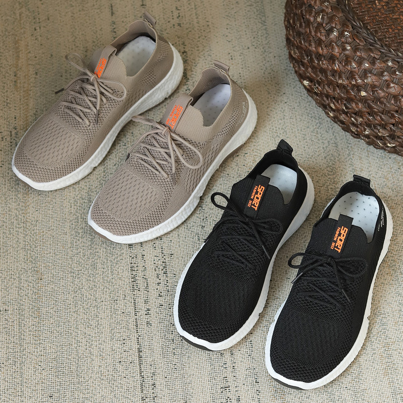 Unisex atmungsaktive leichte Sneaker aus Strickgewebe 3
