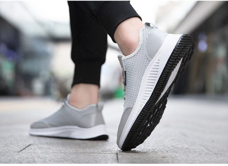 Atmungsaktive & leichte Freizeitschuhe für Herren aus Mesh detail 3