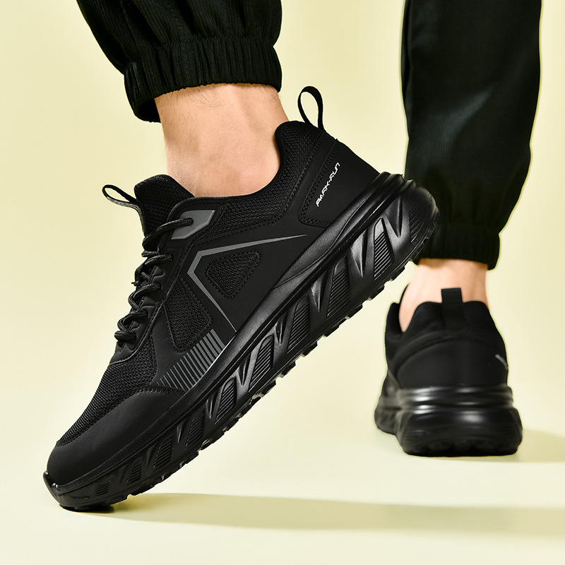 Ademende hardloopschoenen met demping voor heren 3