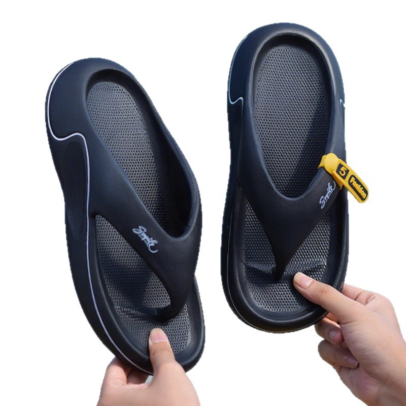 Men's Cushioned Waterproof Slip-On Flip-Flops 6