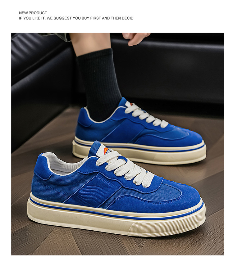 Herren Freizeitschuhe mit Schnürung, Colorblocking & Plateau detail 17