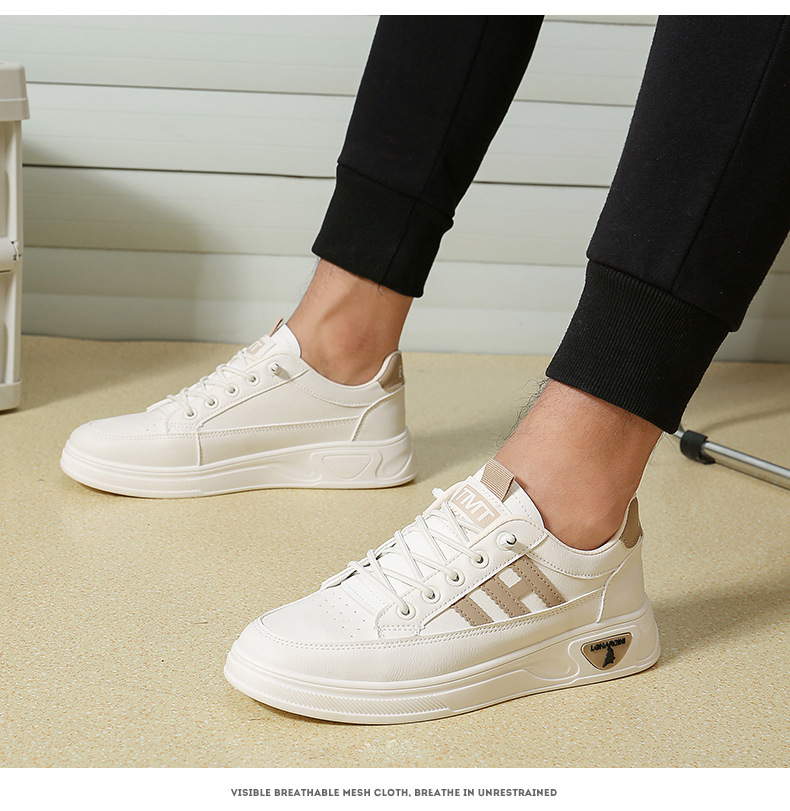 Baskets Homme Casual en Cuir PU – Semelle Antidérapante detail 3