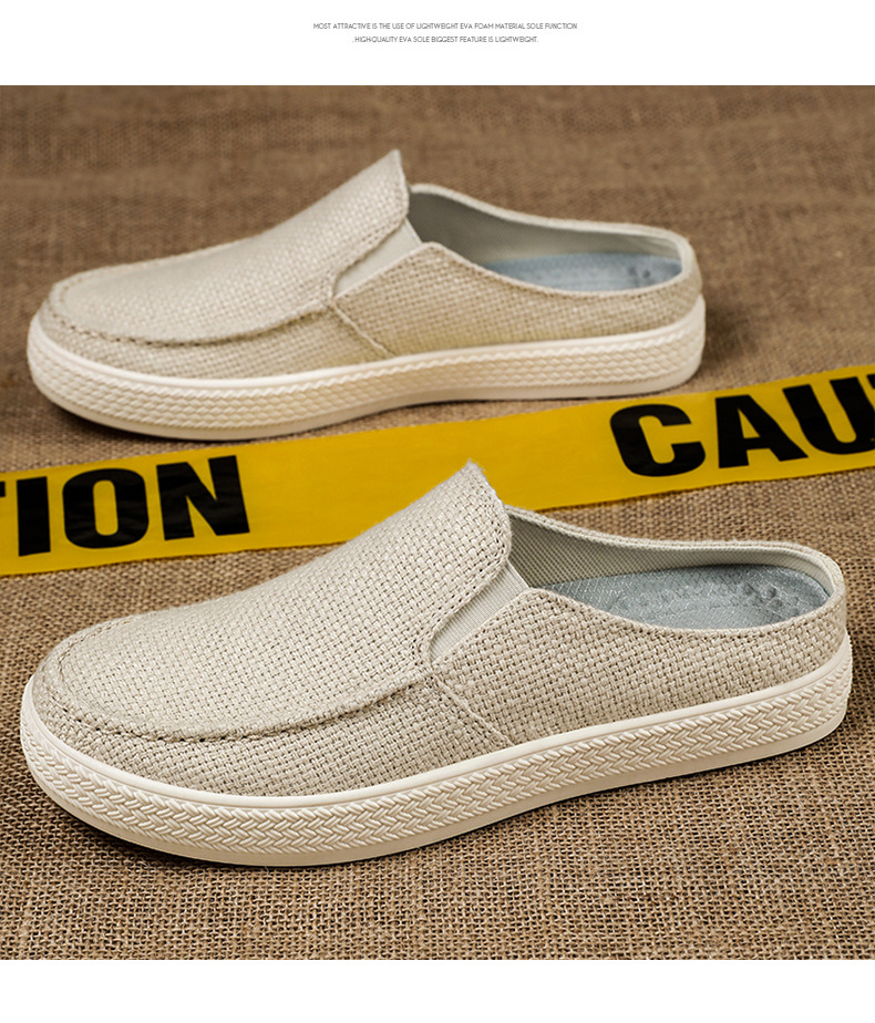 Chaussons sans gêne en mesh respirant pour homme detail 2