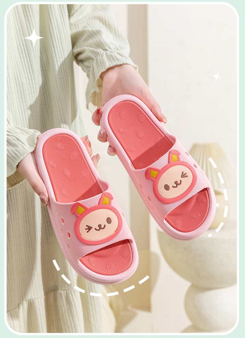 Pantofole da donna impermeabili a punta aperta con suola morbida detail 4