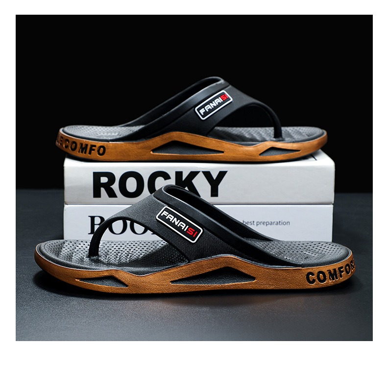 Unisex Lightweight Quick-Dry Non-Slip Flip-Flops detail 6