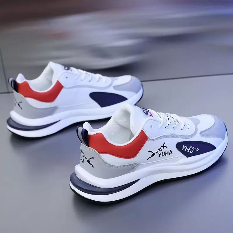 Scarpe casual da donna stringate e ammortizzate con design a blocchi di colore detail 7