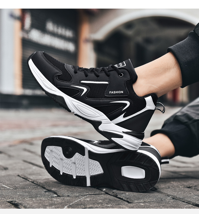 Scarpe sportive da uomo traspiranti e ammortizzate detail 1