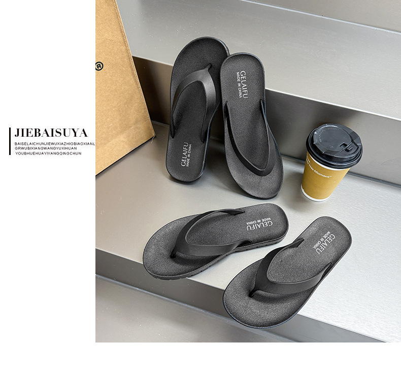 Unisex Lightweight Waterproof Slip-On Flip-Flops detail 9