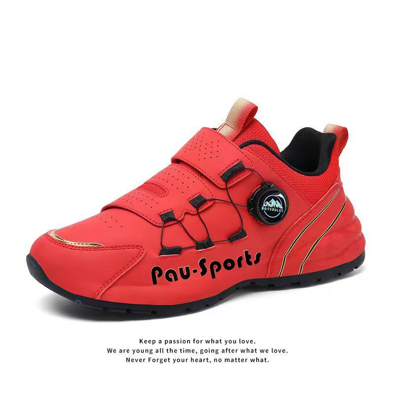 Atmungsaktive gedämpfte Herren-Sportschuhe mit Drehverschluss 6