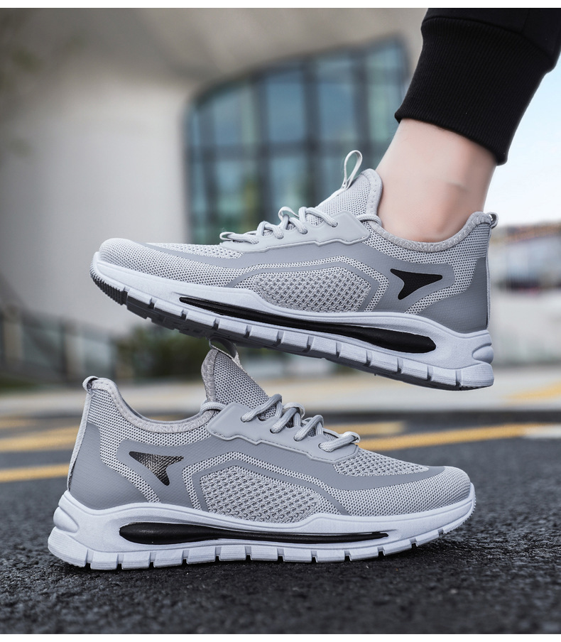 Ademende lichte hardloopschoenen van mesh voor heren detail 5