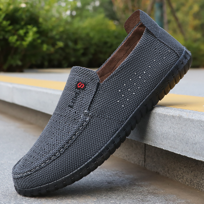 Leichte, atmungsaktive Slip-on-Freizeitschuhe für Herren detail 7