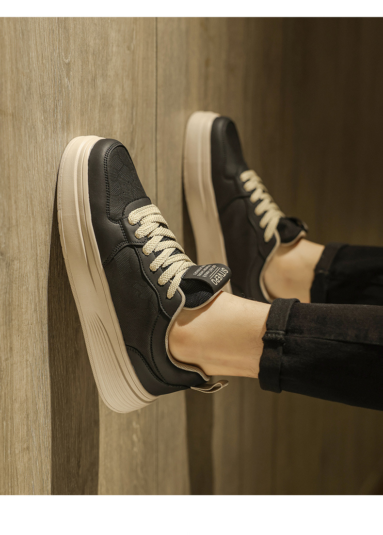 Damen Plateau-Freizeitschuhe mit Dämpfung und Schnürung detail 13