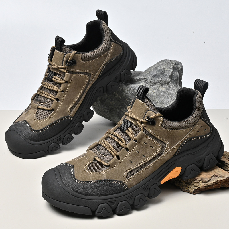 Men's Breathable Suede Non-Slip Athletic Shoes detail 19