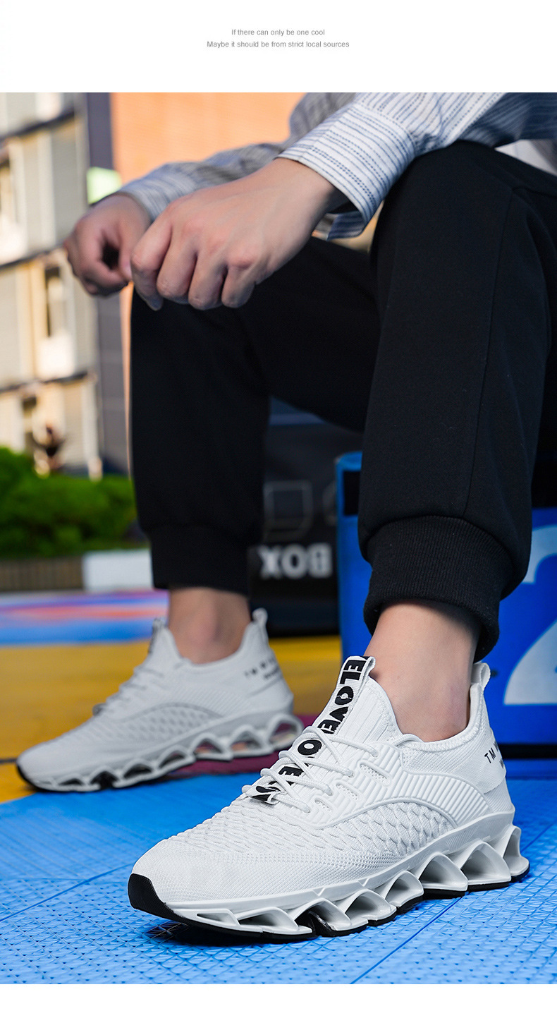 Atmungsaktive gedämpfte Laufschuhe für Herren detail 3