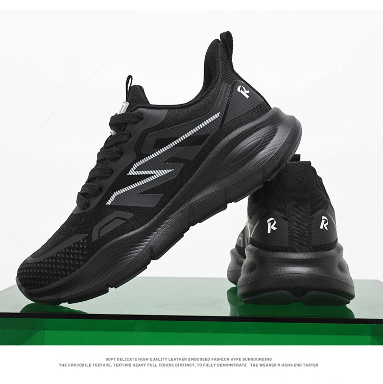 Men's Breathable Lightweight Cushioned Running Shoes detail 5