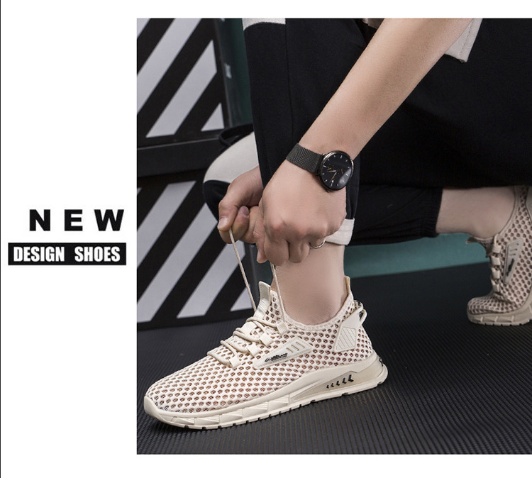 Leichte, atmungsaktive Mesh-Sneaker für Herren detail 2