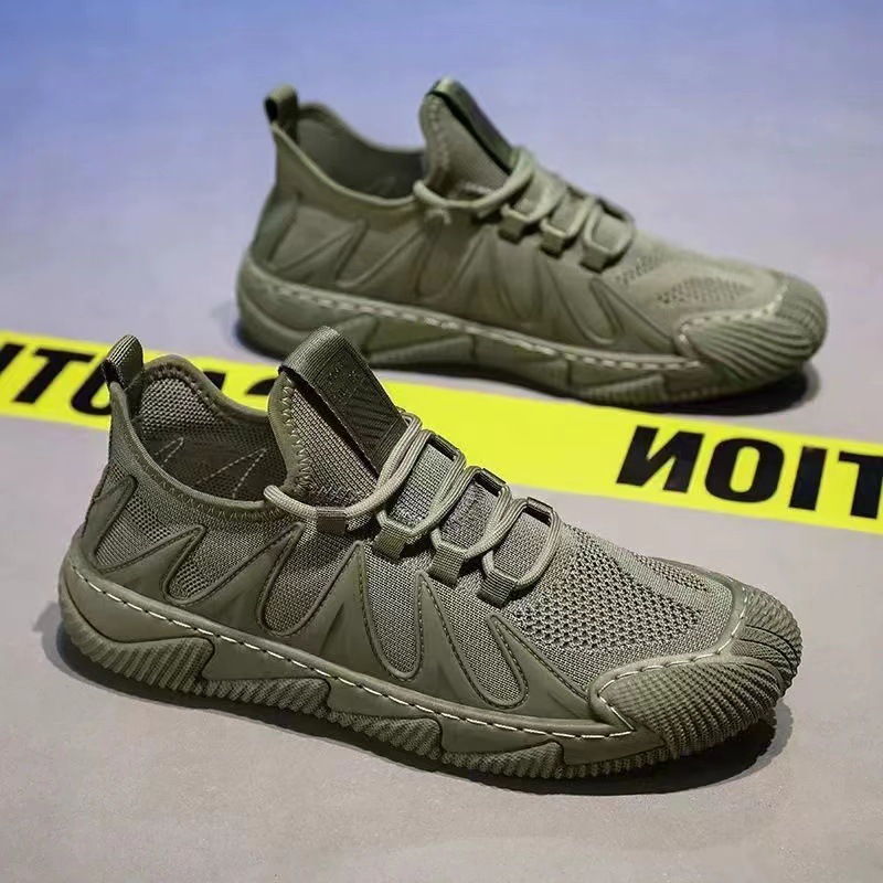 Men's Breathable Lightweight Lace-Up Casual Shoes 4