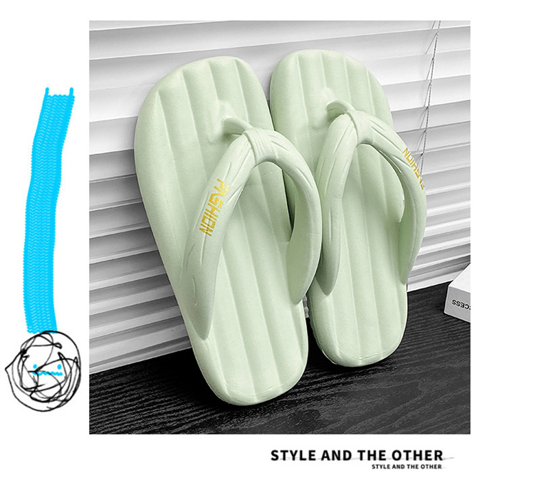 Unisex Lightweight Cushioned EVA Flip-Flops detail 2